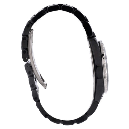 J12 Automatic Watch Ceramic and Stainless Steel with Diamond Markers 38