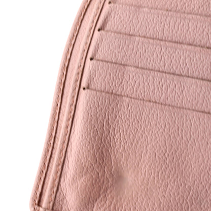 Camellia CC Flap Wallet Leather