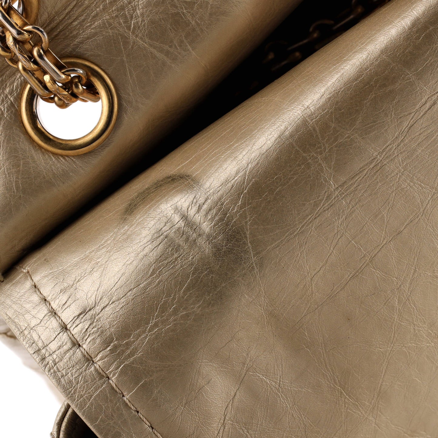 Reissue 2.55 Flap Bag Quilted Aged Calfskin 227