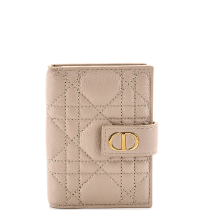 Caro Dandelion Card Holder Cannage Quilt Leather