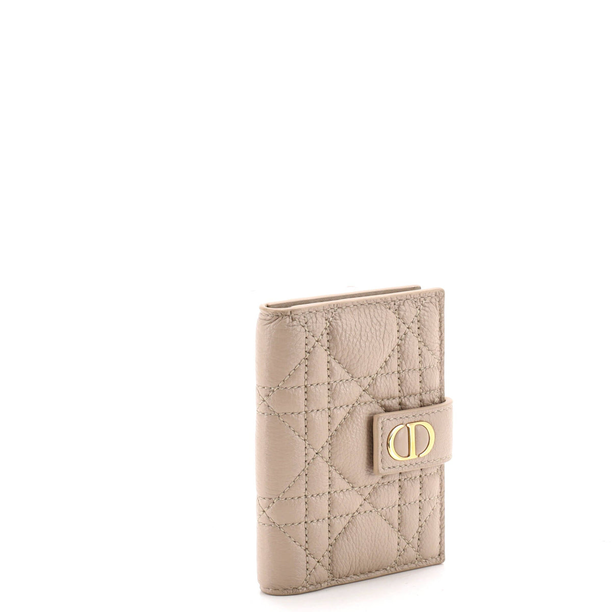 Caro Dandelion Card Holder Cannage Quilt Leather