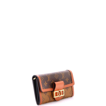 Sarah Dauphine Wallet Reverse Monogram Canvas