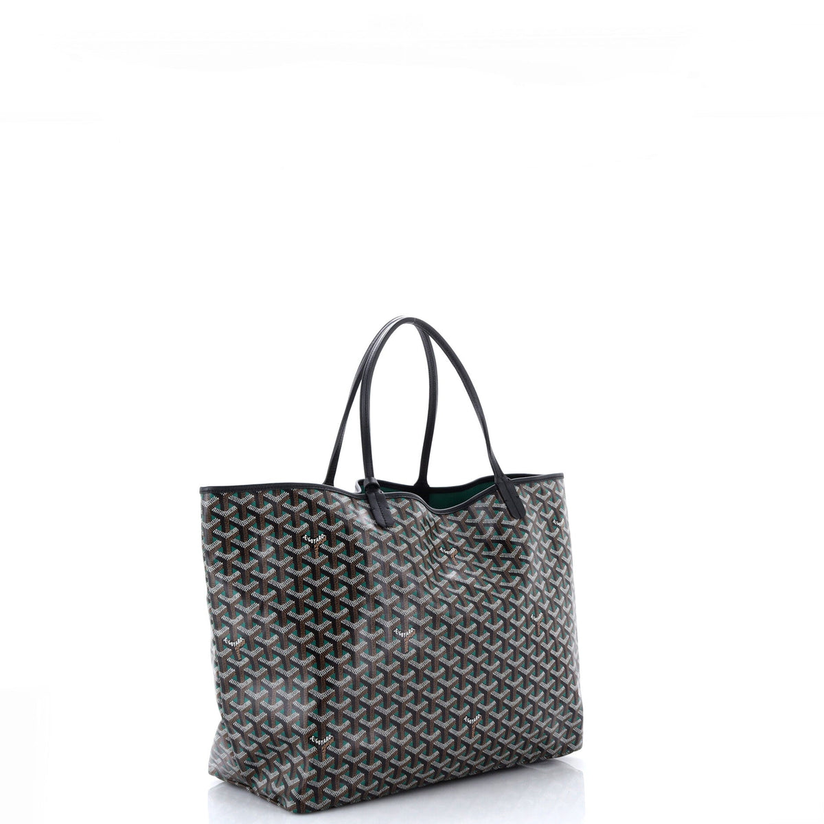 Saint Louis Tote Claire Voie Coated Canvas GM