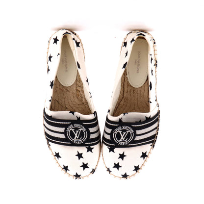 Women's Starboard Flat Espadrilles Printed Canvas