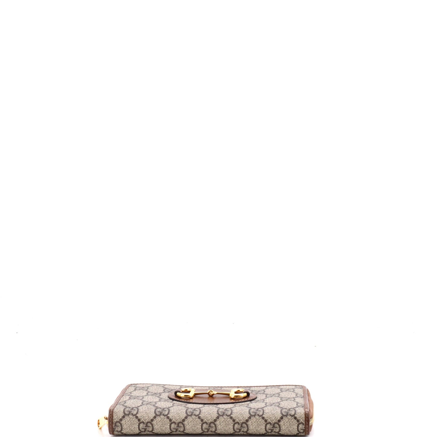 Horsebit 1955 Zip Around Wallet GG Coated Canvas Long