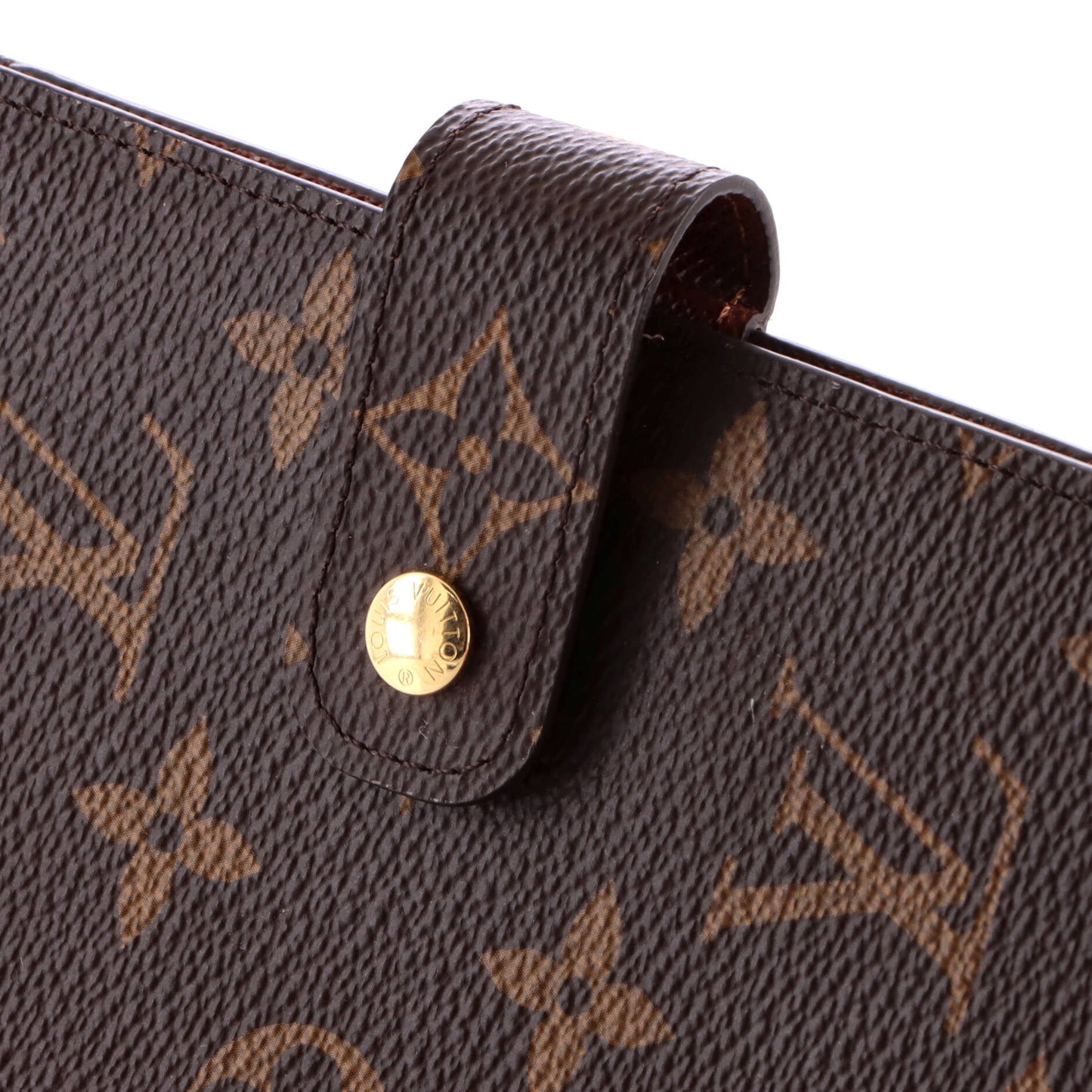 Ring Agenda Cover Monogram Canvas MM
