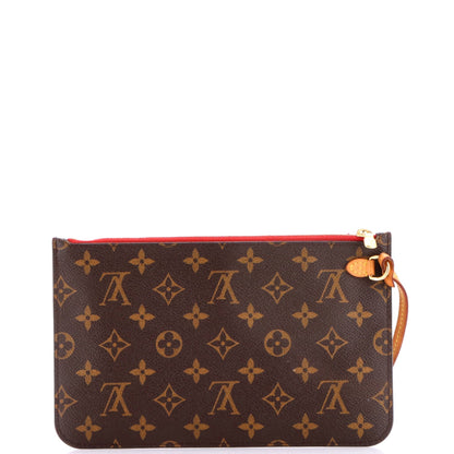 Neverfull Pochette Monogram Canvas Large