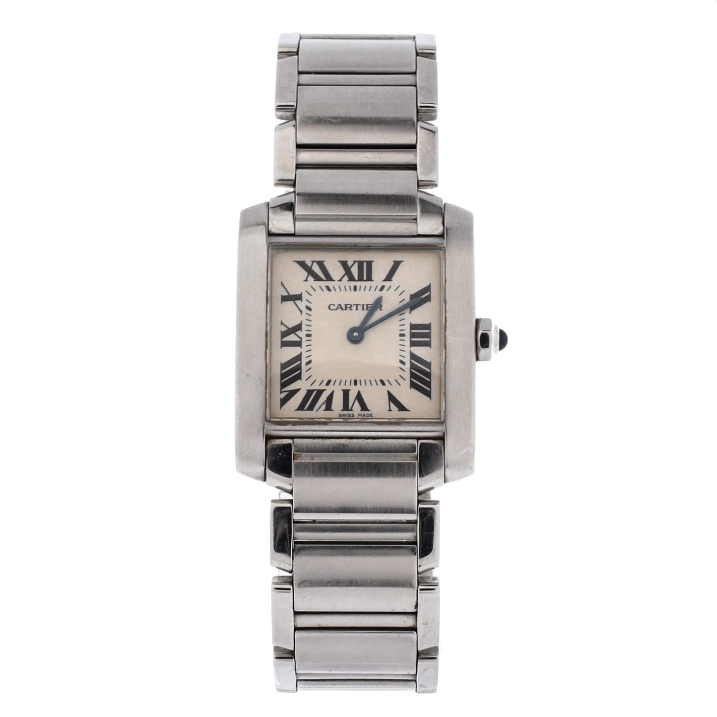 Tank Francaise Quartz Watch Stainless Steel 25