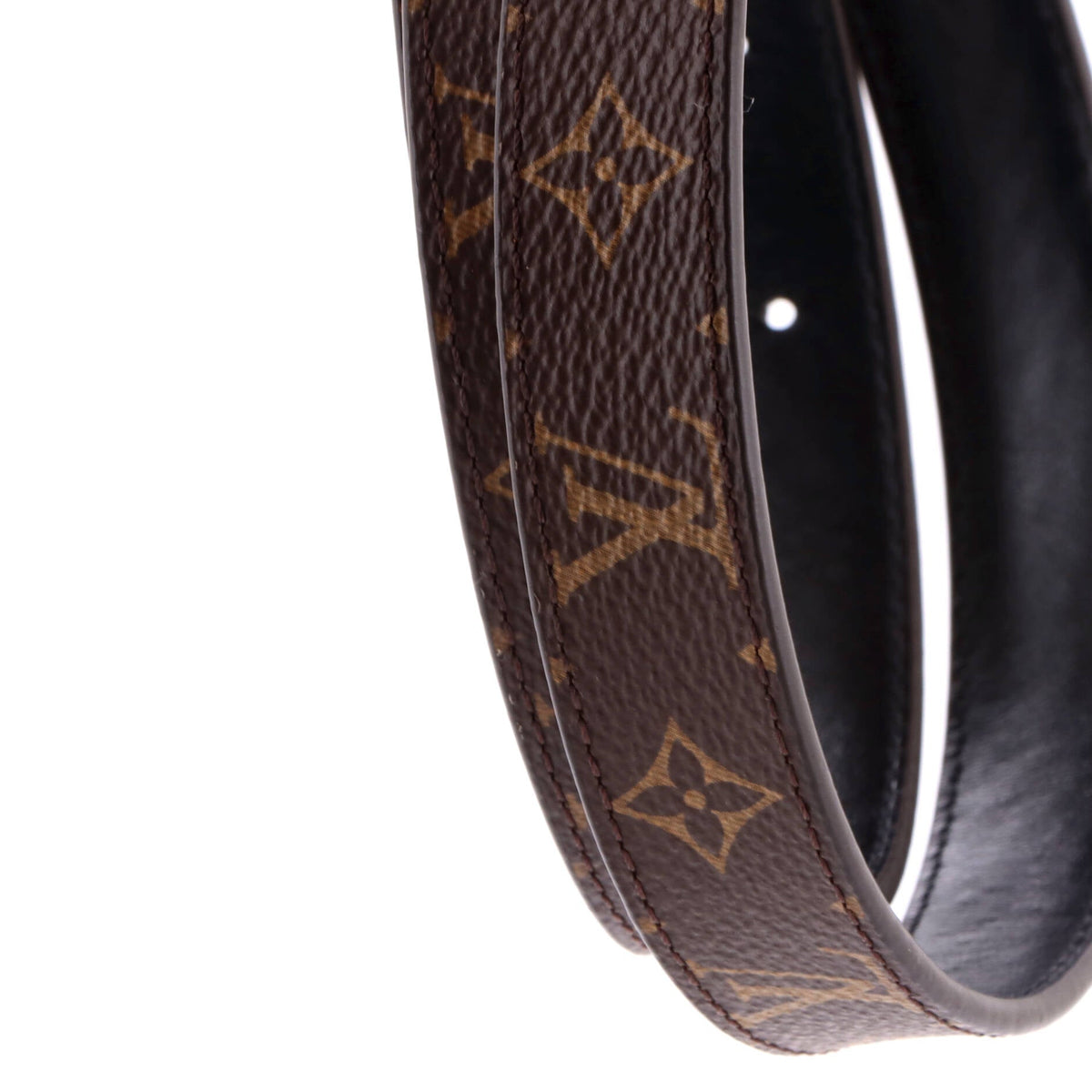 LV Iconic Reversible Belt Monogram Canvas and Leather Thin