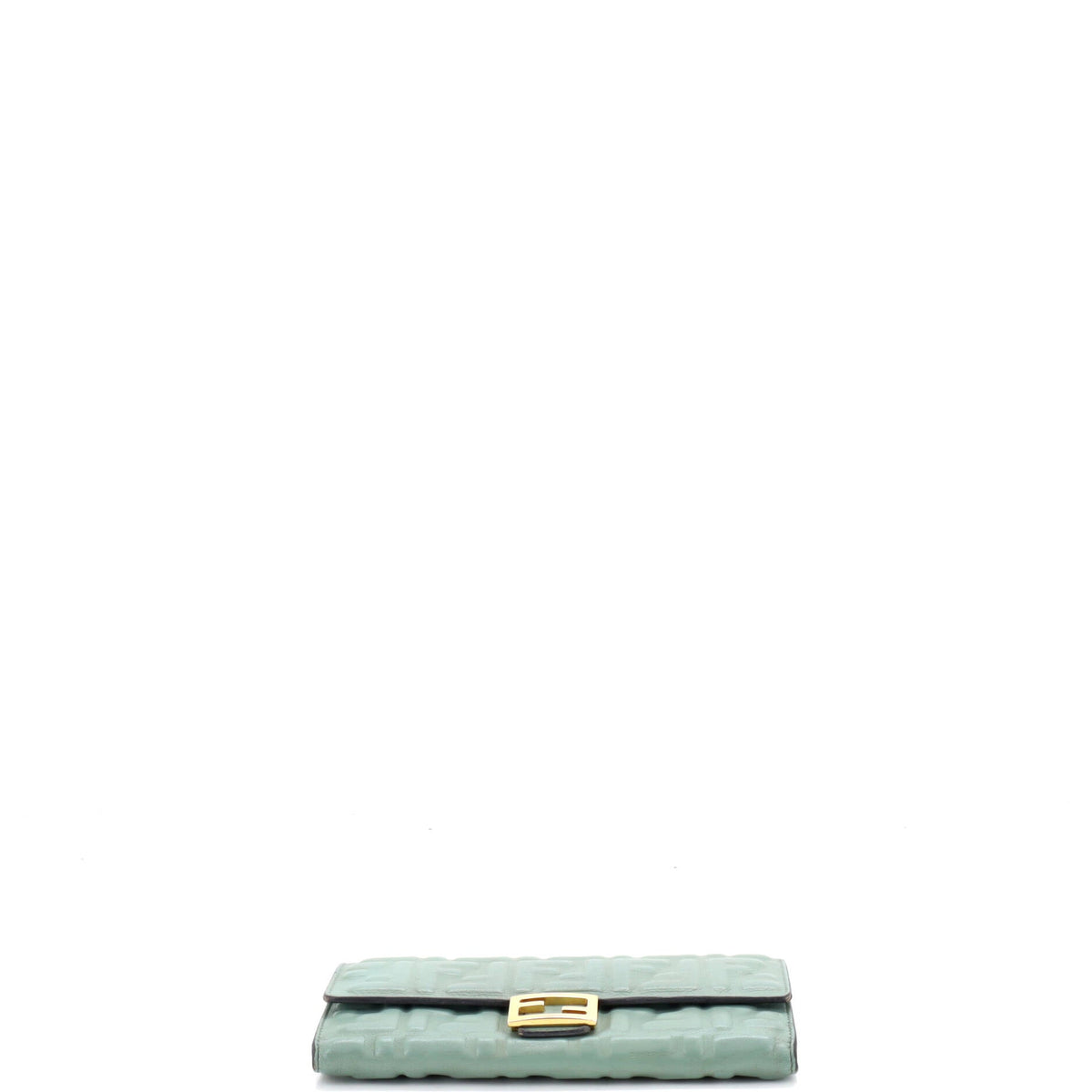 Baguette Continental Wallet Zucca Embossed Leather