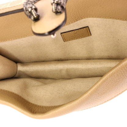 Dionysus Bag GG Coated Canvas with Leather Small