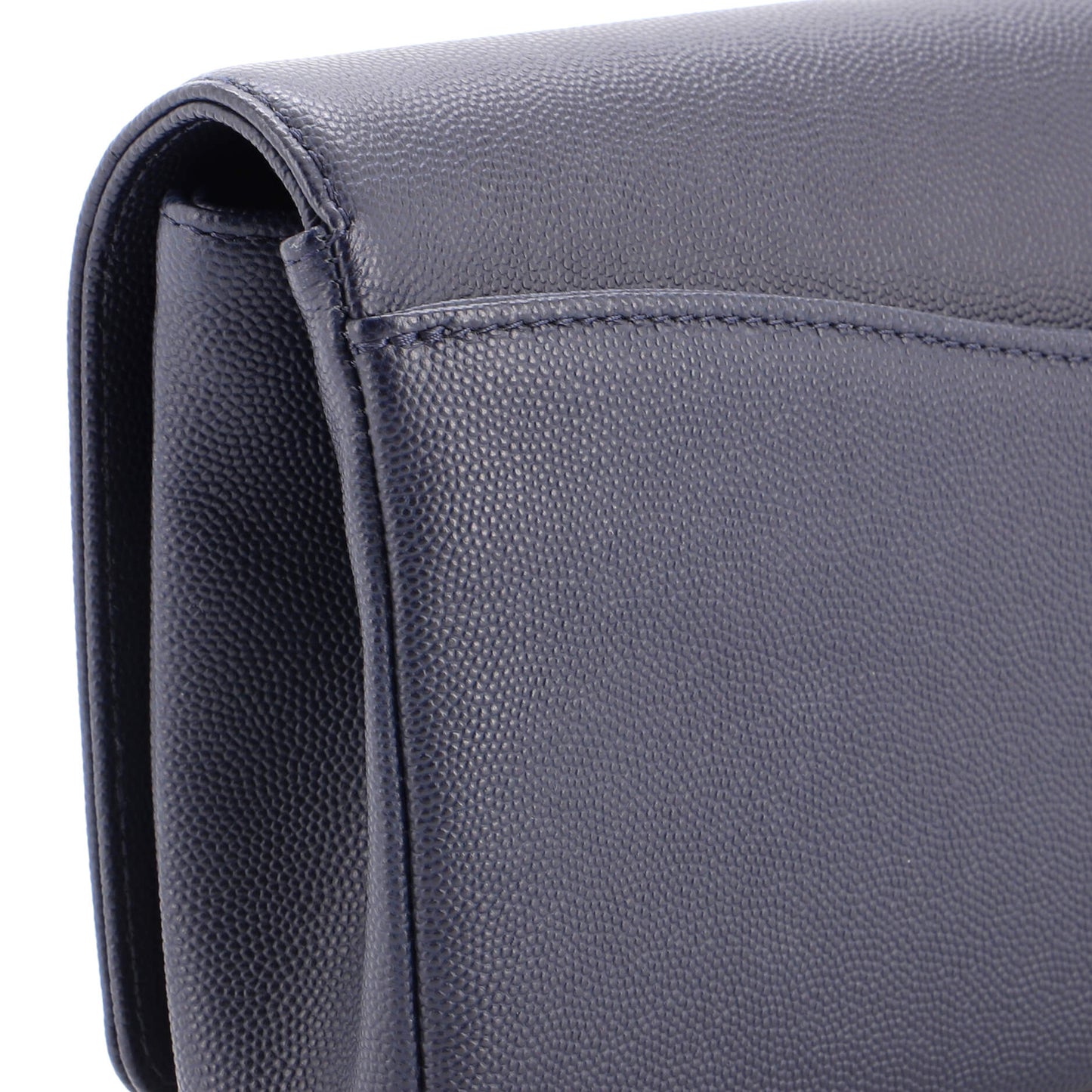 Captain Gold Clutch Embroidered Caviar