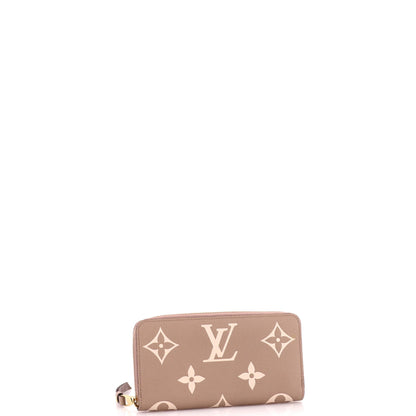 Zippy Wallet Bicolor Monogram Empreinte Giant