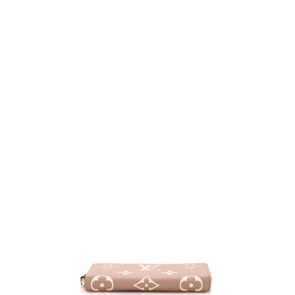 Zippy Wallet Bicolor Monogram Empreinte Giant