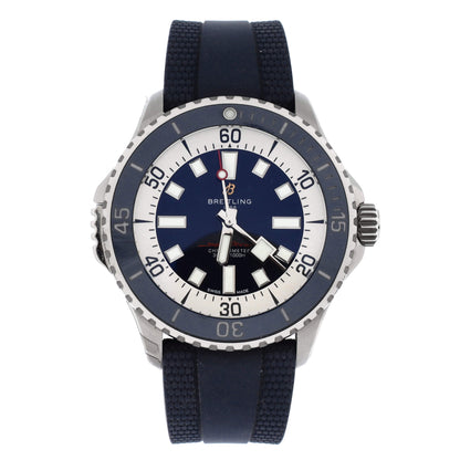 SuperOcean Automatic Watch Stainless Steel and Rubber 46