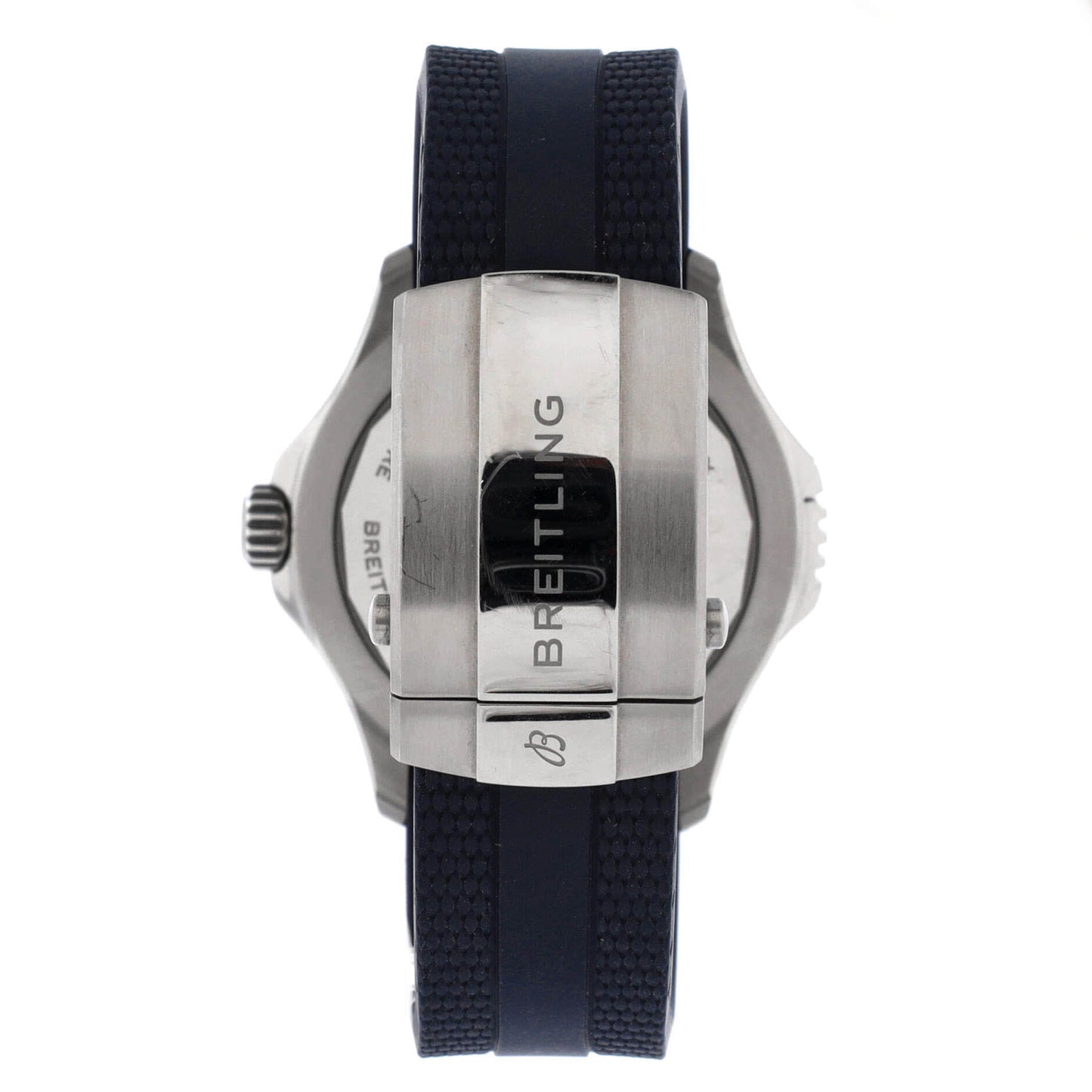 SuperOcean Automatic Watch Stainless Steel and Rubber 46