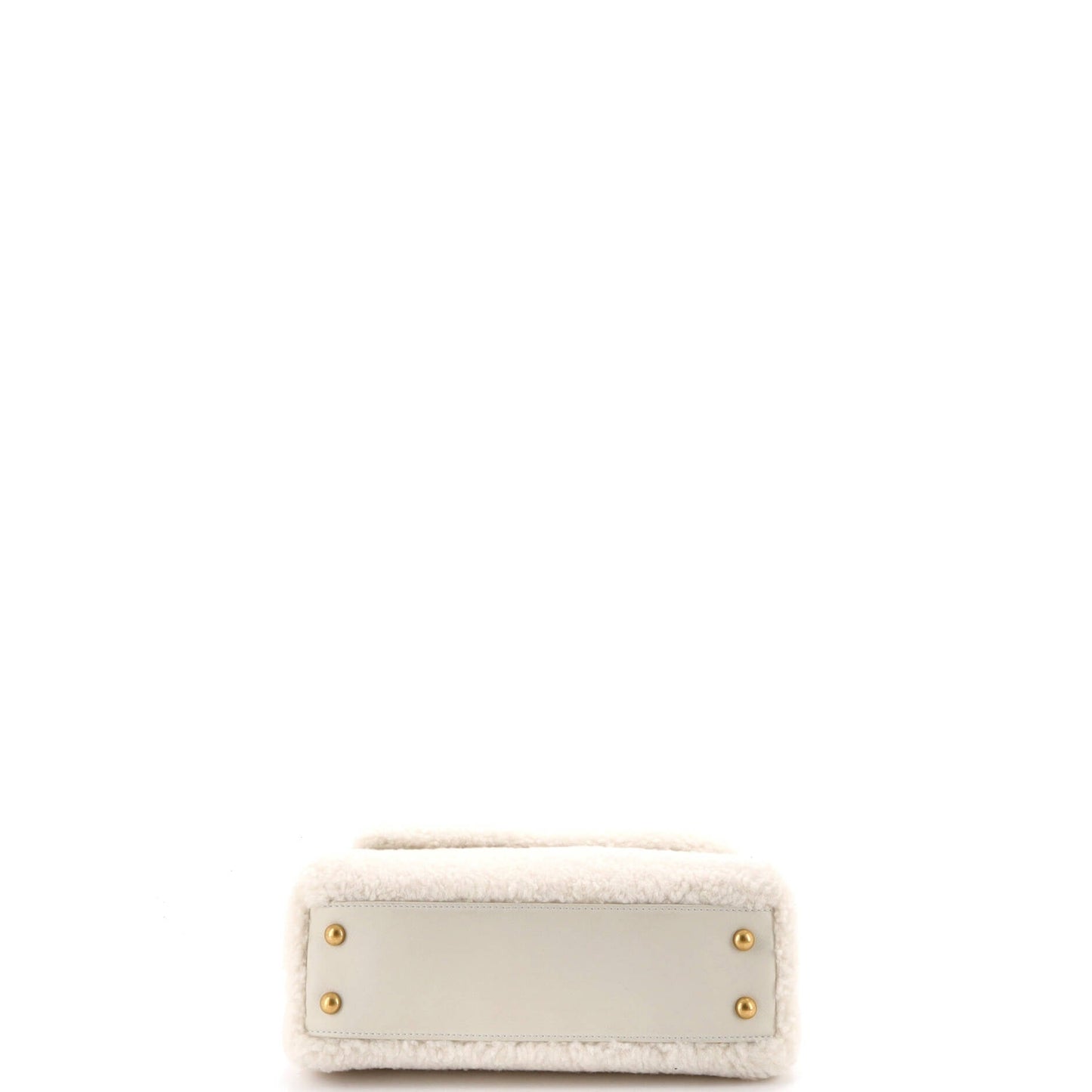 Coco Top Handle Bag Shearling Small