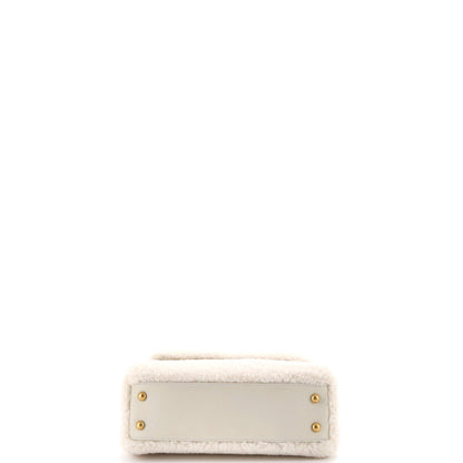 Coco Top Handle Bag Shearling Small