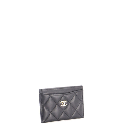 Classic Card Holder Quilted Lambskin