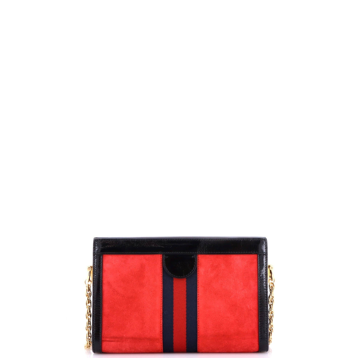 Ophidia Chain Shoulder Bag Suede Medium