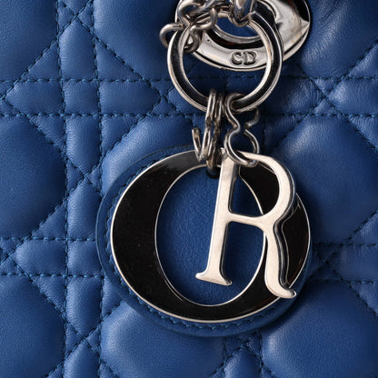 Vintage Lady Dior Bag Cannage Quilt Lambskin Large