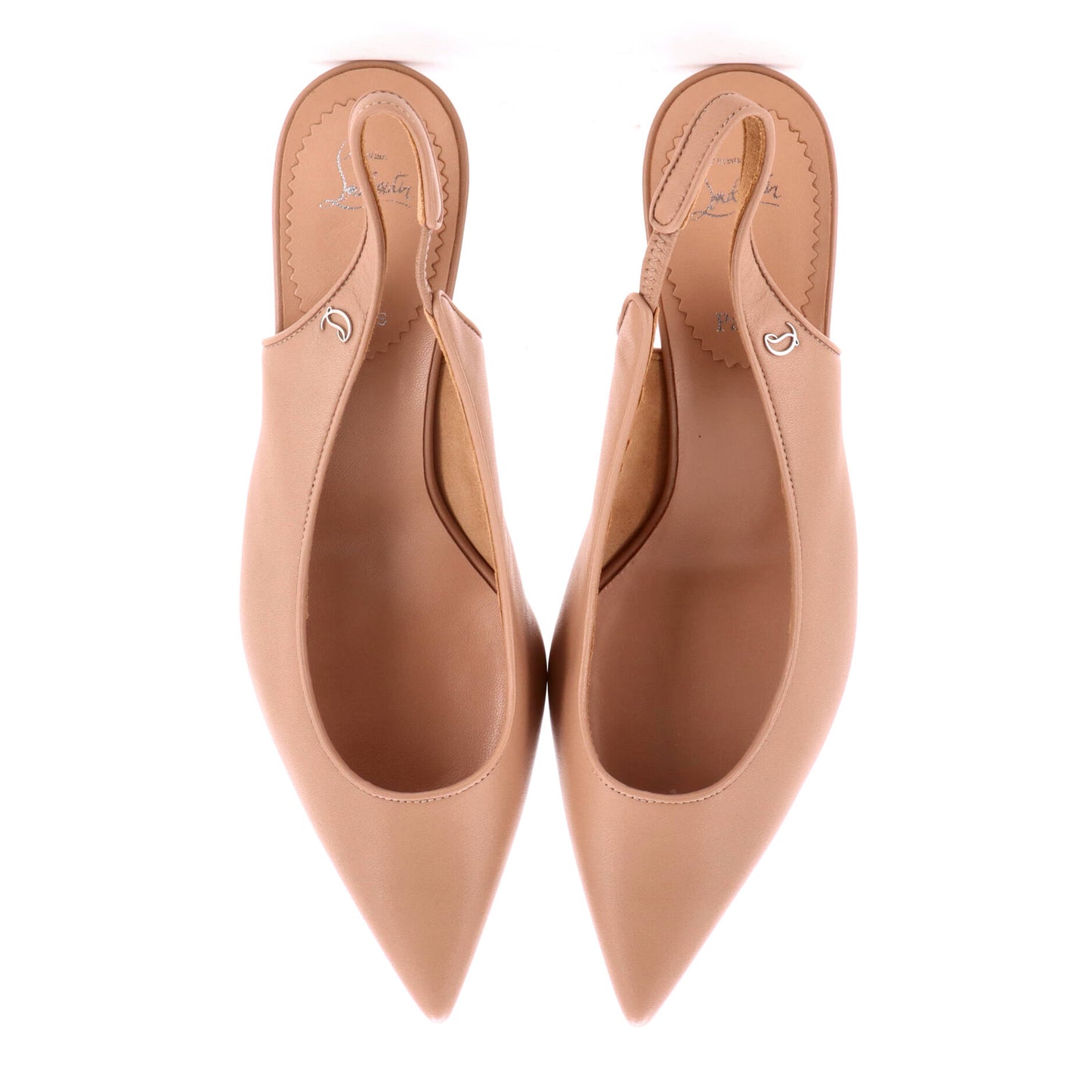 Women's Sporty Kate Slingback Pumps Leather 55