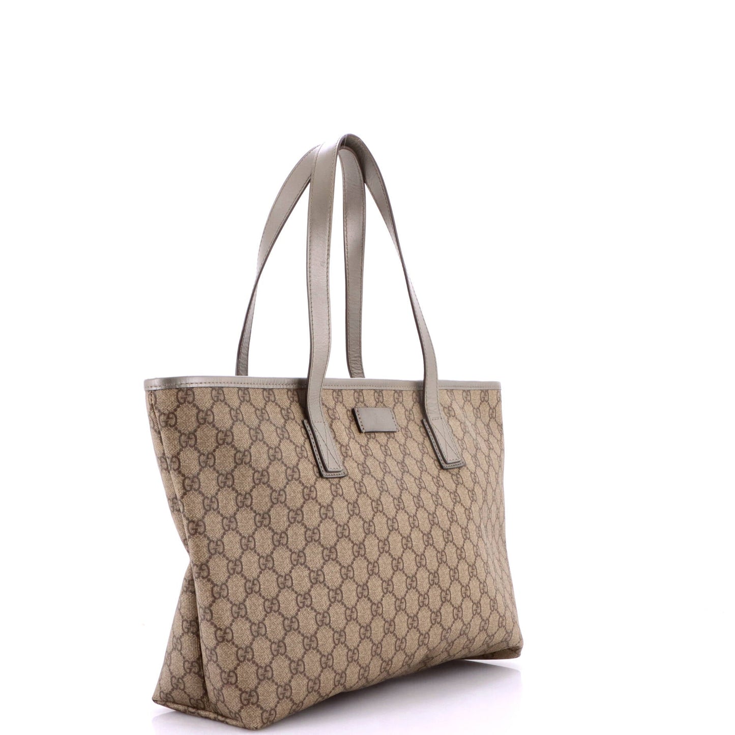 Plus Tote GG Coated Canvas with Leather Medium