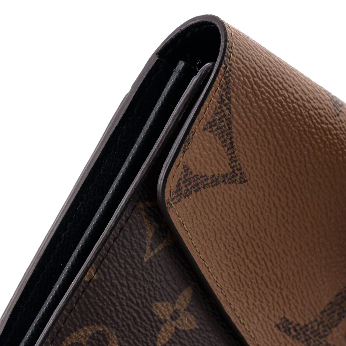 Sarah Wallet NM Reverse Monogram Giant and Monogram Canvas