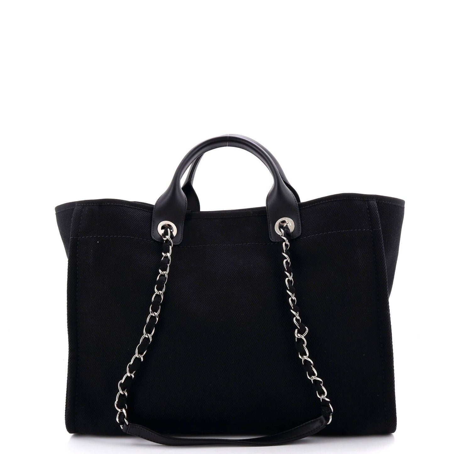Deauville Tote Pearl Embellished Canvas Medium
