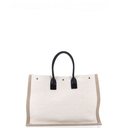 Rive Gauche Shopper Tote Canvas Large