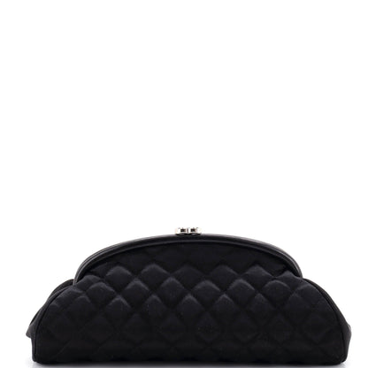 Timeless Clutch Quilted Satin