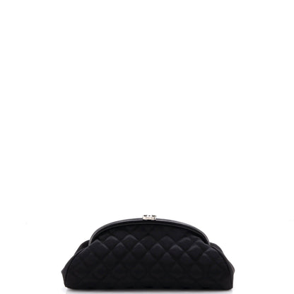 Timeless Clutch Quilted Satin