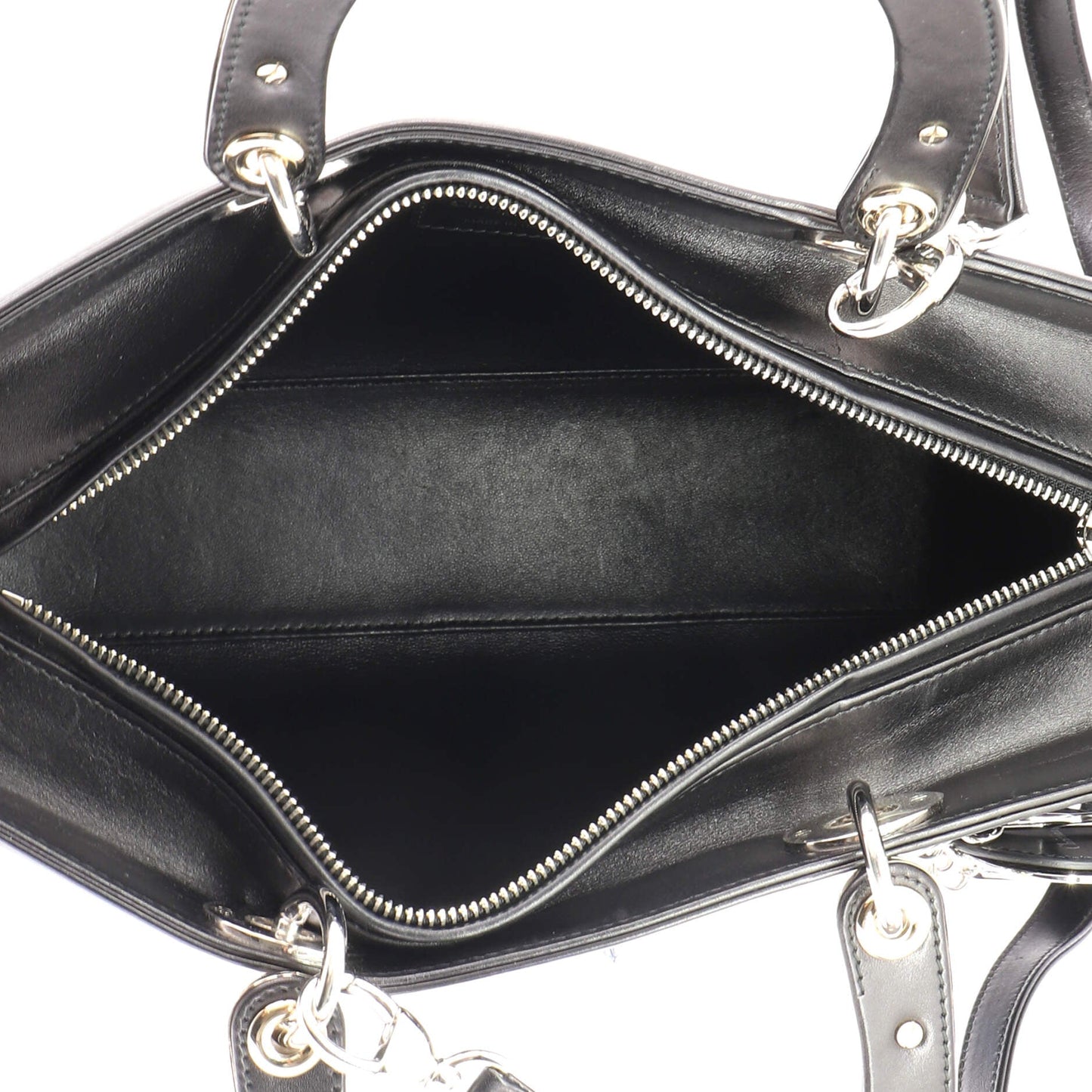 Lady Dior Bag Patch Embellished Leather Large