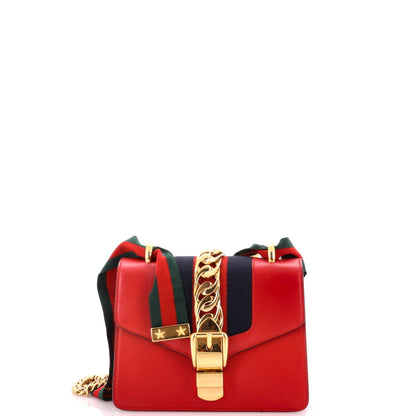 Sylvie Chain Shoulder Bag Leather Mini