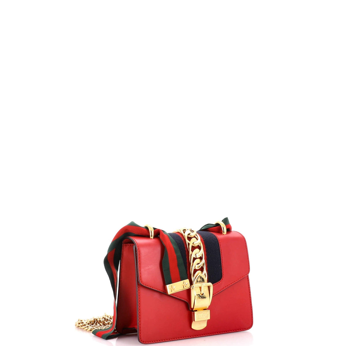 Sylvie Chain Shoulder Bag Leather Mini