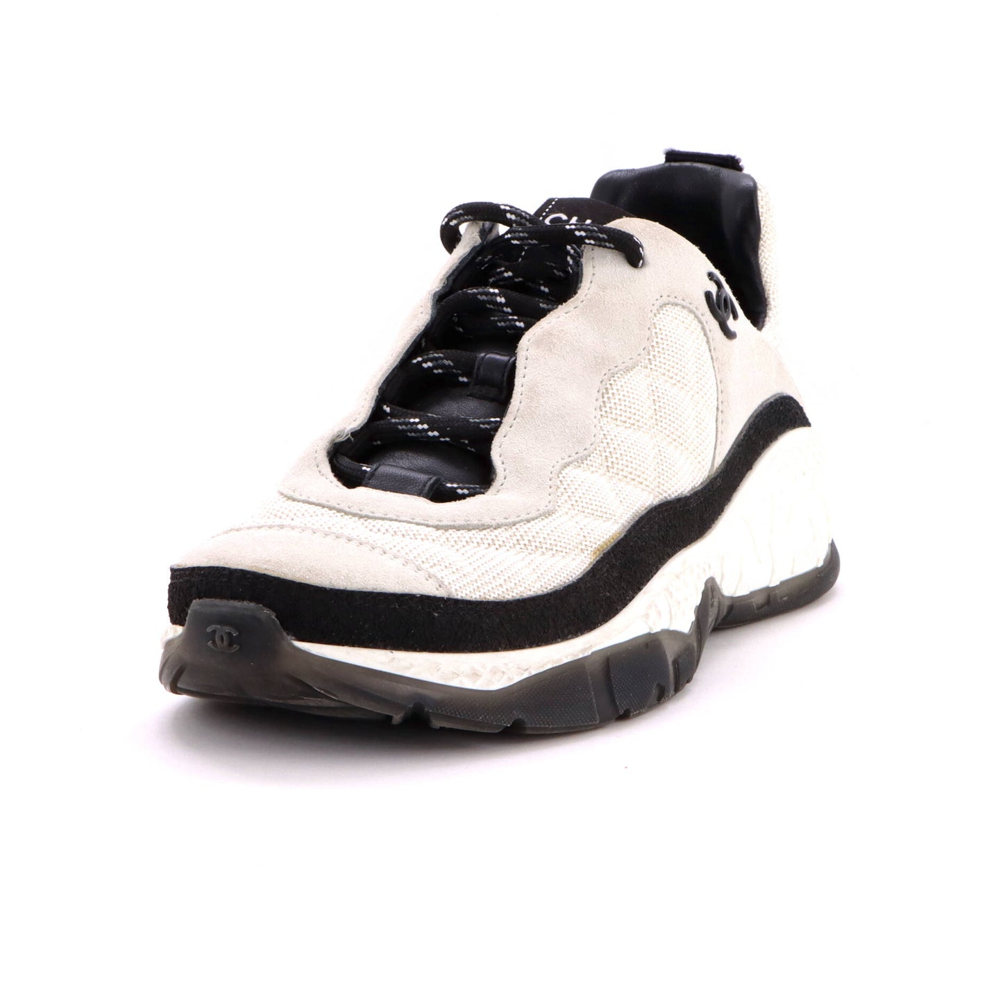 Women's Coco Neige CC Sneakers Suede and Quilted Mesh