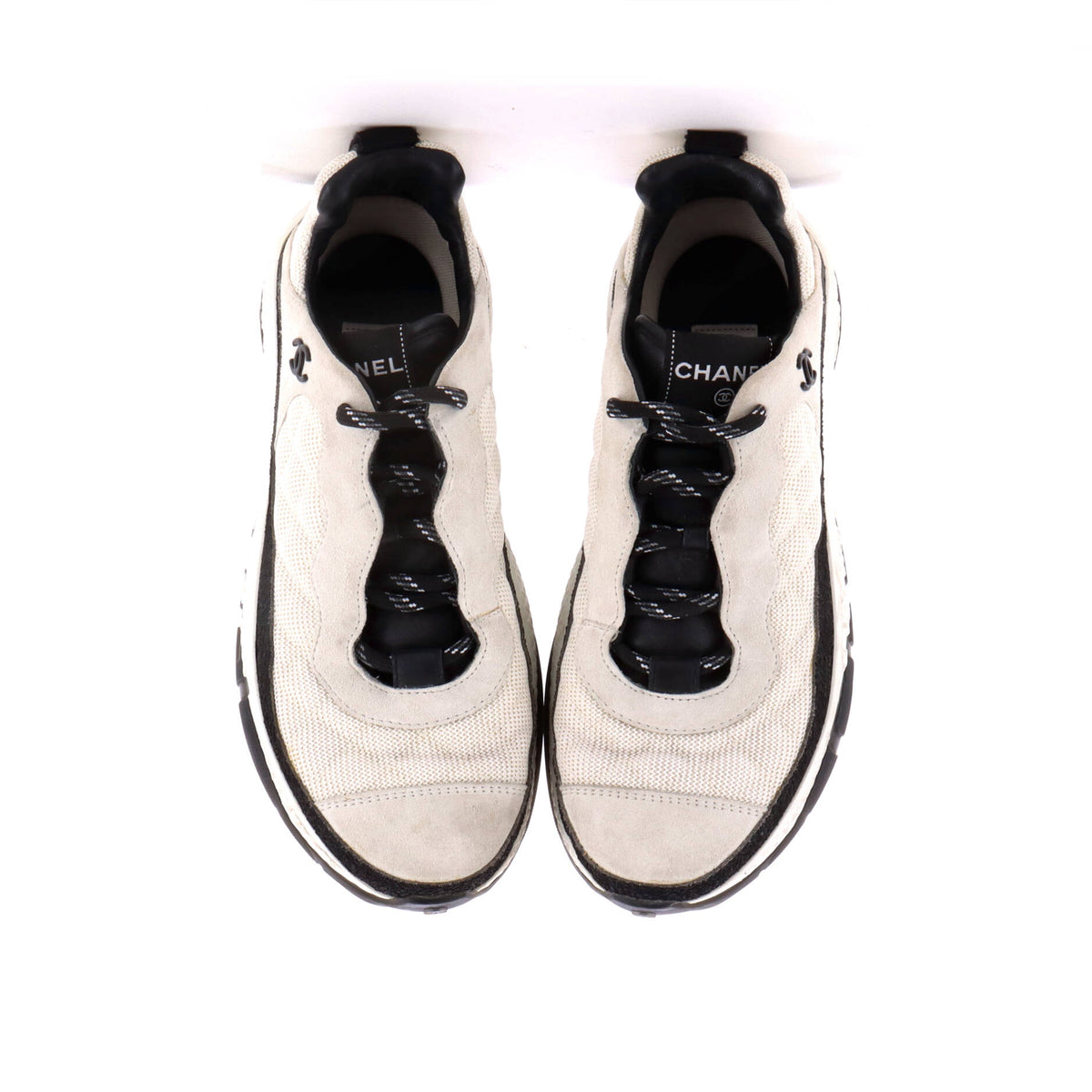 Women's Coco Neige CC Sneakers Suede and Quilted Mesh