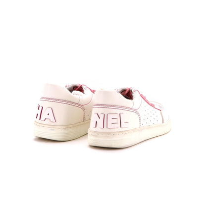 Women's Logo Low-Top Sneakers Leather