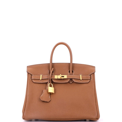 Birkin Handbag Gold Togo with Gold Hardware 25