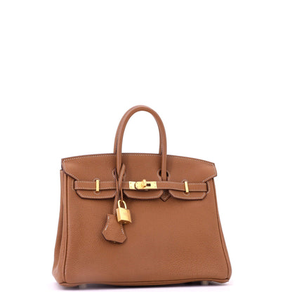 Birkin Handbag Gold Togo with Gold Hardware 25