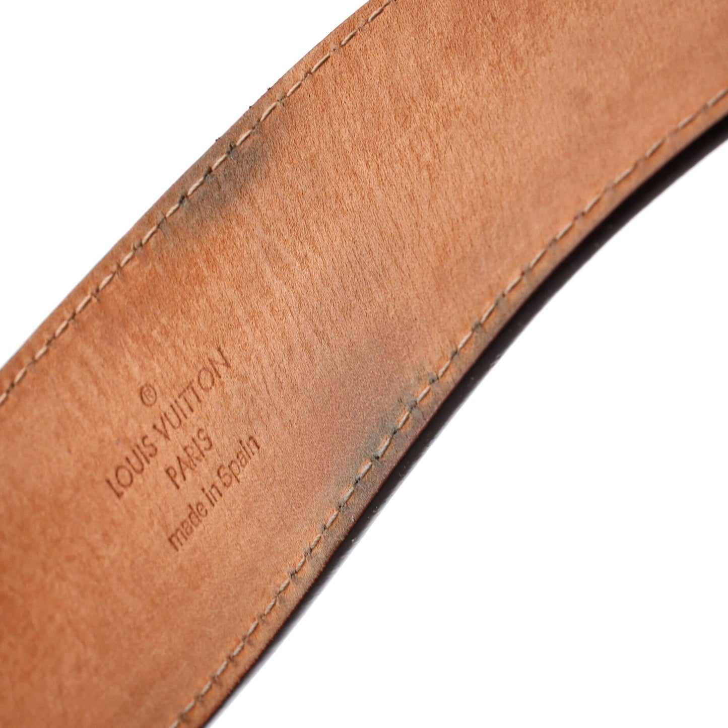 LV Initiales Belt Monogram Canvas Wide
