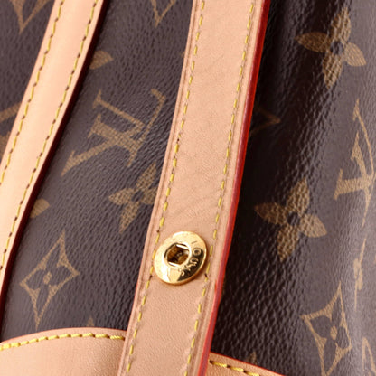 Dauphine Soft Shoulder Bag Monogram Canvas GM