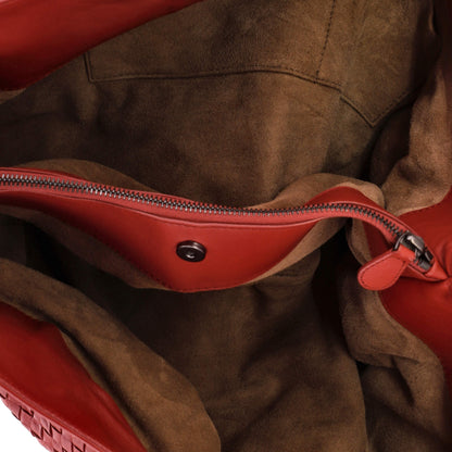 Double Chain Tote Intrecciato Nappa Large