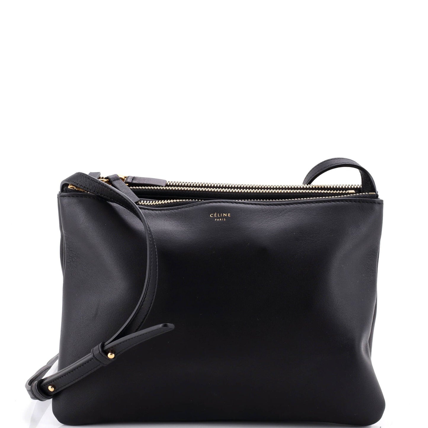 Trio Crossbody Bag Leather Large