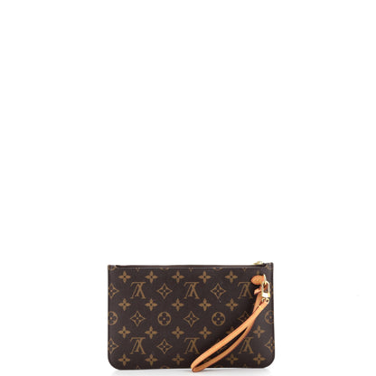 Neverfull Pochette Monogram Canvas Large