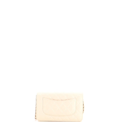 Wallet on Chain Quilted Caviar