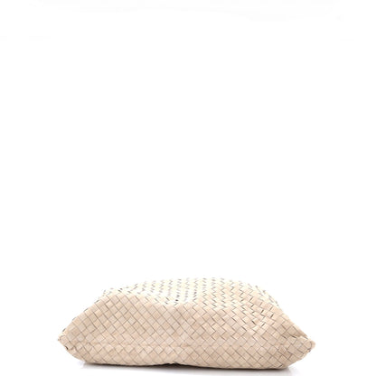 Hop Hobo Intrecciato Suede Large