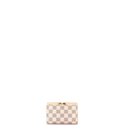 French Purse Wallet Damier