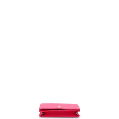 Petite GG Marmont Chain Wallet Leather Mini