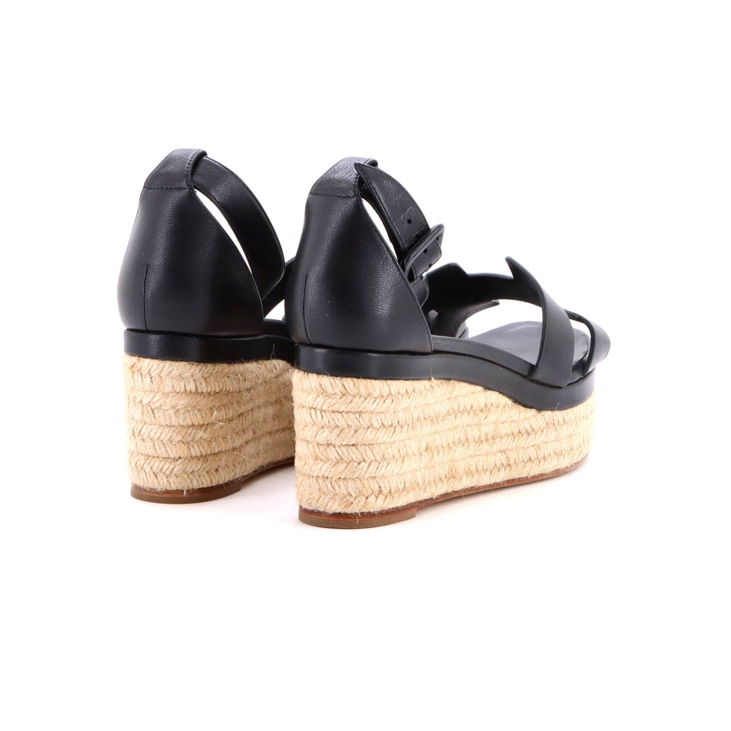 Women's Elda Wedge Espadrilles Leather